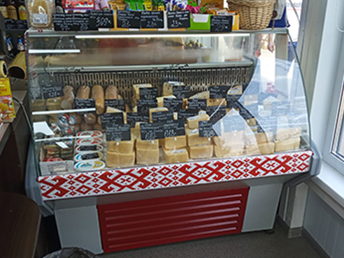 Оклейка холодильников — POS-материалы для продуктового магазина